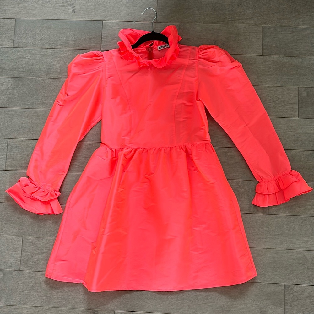 BATHSHEVA Prairie Dress in Sunset Taffeta